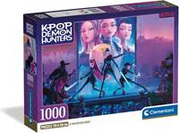 Kniha Clementoni Puzzle K-pop: Lovkyne démonov-Na pódiu 1000ks