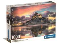 Kniha Clementoni Puzzle 1000 Mont Saint-Michel