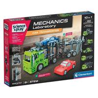 Science&Play Mechanická laboratoř Přepravník automobilů 10v1