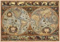 Puzzle Historická mapa světa 1000 dílků