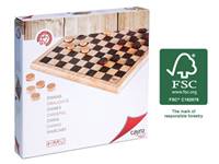 Kniha Dáma (FSC dřevo)