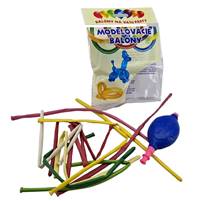 Modelovací balón 10ks + pumpa