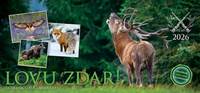 Kniha Lovu zdar! 2026 - stolní kalendář