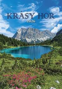 Kniha Krásy hor 2026 - nástěnný kalendář