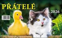 Kniha Přátelé 2026 - stolní kalendář