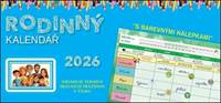 Kniha Rodinný kalendář 2026 - stolní kalendář