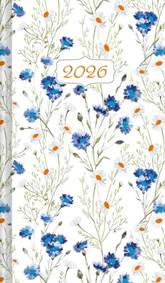 Kniha Kapesní diář 2026 A6 Chrpa