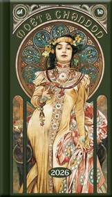 Kniha Kapesní diář 2026 A6 Art Mucha