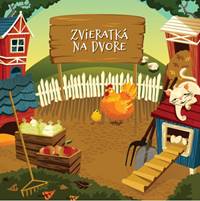 Kniha : Zvieratká na dvore