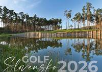 Golf Slovensko 2026 - nástenný golfový kalendár
