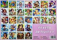 Kniha Pexeso dievčatá aktivity (1) 32 dvojic