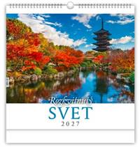 Rozkvitnutý svet 2027 - nástenný kalendár