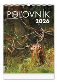 Kniha Poľovník 2026 - nástenný kalendár