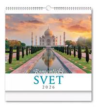 Kniha Romantický svet 2026 - nástenný kalendár