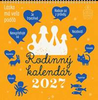Kniha Rodinný kalendár 2027