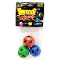 Hop gule futbal 3,5cm 3ks