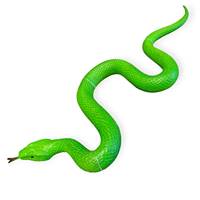 Kniha Had gumený zelený 60cm