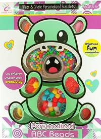 Kniha Korálky farebný set hroch