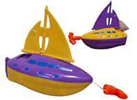 Kniha Loďka naťahovacia do vody 15cm