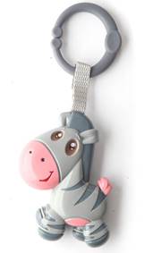 Kniha Hrkálka zebra 19cm