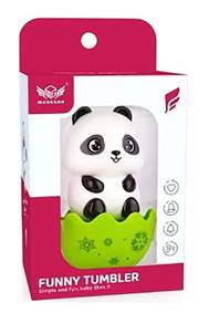 Kniha Roly-poly panda 8cm
