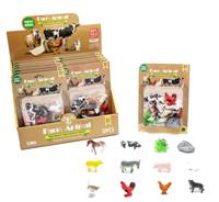Zvieratká na farme sada figúrok 12ks/6cm