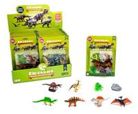 Kniha Dinosaury figúrky set