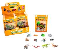 Kniha Zvieratká hmyz figúrky set 12ks/6,5cm