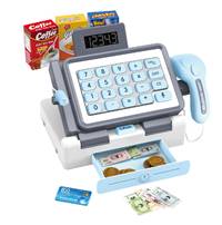 Kniha Pokladňa s efektmi modrá 25cm