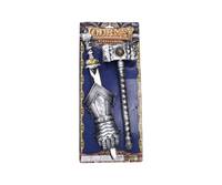 Kniha Zbrane meč a kladivo sada 50cm