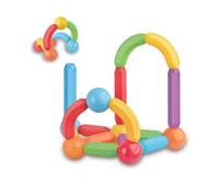 Kniha Stavebnica magnetická 25ks