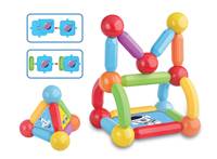 Kniha Stavebnica magnetická 50dielikov