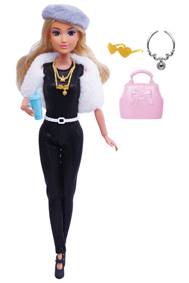 Kniha Bábika v kožuchu s doplnkami 29cm