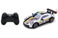 Auto 9 Champion svietiaci dymiaci RC na diaľkové ovládanie 19cm