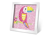 Kniha Kreatívna sada obraz z kamienkov papagáj 17,5cm