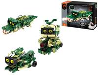 Kniha Stavebnica iM.Master Robot krokodíl 3v1 RC 513 dielikov