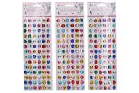 Kniha Nálepky kamienky mix