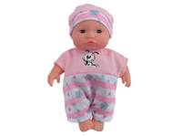 Bábätko ružové dupačky 18cm