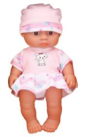 Bábätko s čiapkou 22 cm