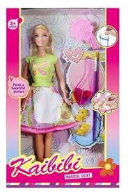 Bábika s vodným maľovaním 30cm