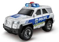 Auto policajné s efektmi 16cm