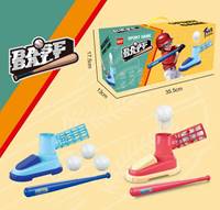 Kniha Bejzbal sada s odpaľovačom modrá farba