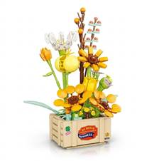 Kniha Stavebnica kvetina 27cm Flower Collection 560 dielikov