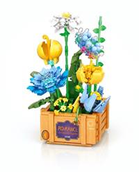 Kniha Stavebnica kvetina 21cm Flower Collection Prosperity 560ks