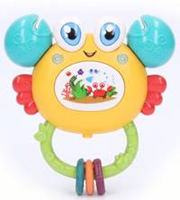 Hrkálka krab s efektmi 12cm