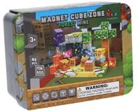 Kniha Stavebnica Magnet Cube Zone-Forest Mine 48ks