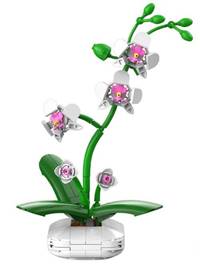 Kniha Stavebnica CaDA Orchidea v kvetináči 237dielov/25cm