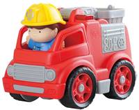 Playgo Auto hasičské s figúrkou 14x10x10,5cm