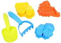 Kniha Sada do piesku stavebné stroje 5ks