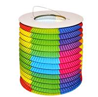 Kniha Lampion farebný 15cm